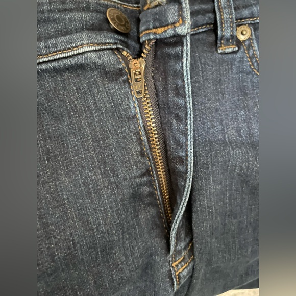 18 W Lauren Ralph Lauren Classic Blue Women's Jeans Modern-Straight Curvy - Picture 14 of 16